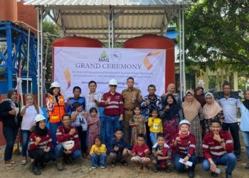 PT MAS dan PT BBP Buatkan Instalasi Air Bersih Bagi Masyarakat Bawahan Selan