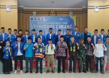 Pengurus Baru PMII Dilantik, Yani Makkie : Bantu Bangun Banjarbaru