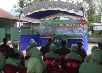 Dandim Datangi Koramil 1006- 02 Pengaron Dan Sampaikan Ini
