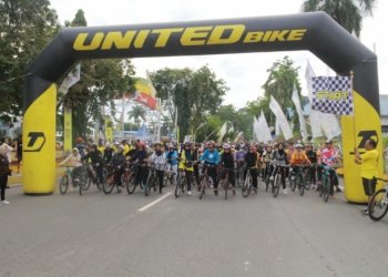Ribuan Masyarakat Ramaikan Fun Bike Bupati Kotabaru
