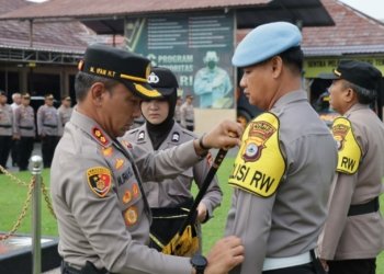 Polisi RW Polres Banjar Di Kukuhkan