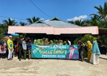 Warga Nahdliyin Sungai Tabuk Deklarasikan Gus Muhaimin Sebagai Presiden
