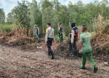 Hindari Karhutla, Personel TNI Bersama Tim Relawan Gabungan Pantau Setiap Hari