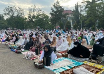 Lapangan Murdjani Penuh, Muhammadiyah Sholat Ied