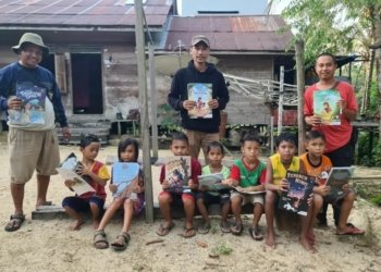 Lewat Bantuan Mobil Baca PLN, Rumah Baca Bahijau Sambangi Semua Daerah di Kalteng Tingkatkan Literasi