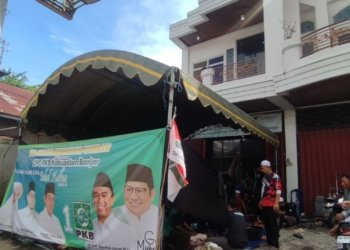 DPC PKB Kabupaten Banjar Sembelih Sapi Qurban