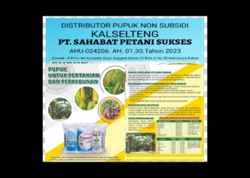 PT Sahabat Petani Sukses Mendistribusikan Produk Pupuk Non Subsidi Dengan Harga Terjangkau Serta Kualitas Terbaik