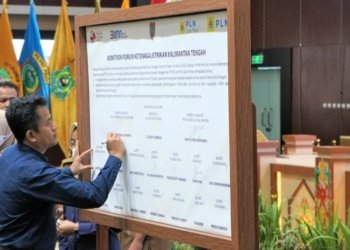 PLN dan Pemprov Kalteng Teken Komitmen Tuntaskan Infrastruktur Wujudkan Kalteng Bercahaya Makin Berkah