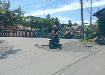 Jalan Rukun Mufakat Banjarbaru Mengelupas, PUPR Sebut Tahun Ini Diperbaiki