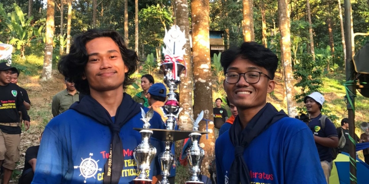 Mapala Piranha Sabet Juara I Se-Kalsel Lomba Orienteering, Edy : Alhamdulillah Rezeki Kami