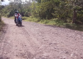 Dinas PUPRP Kabupaten Banjar Sudah Lakukan Pengerasan Jalan Kecamatan Pangaron – Kecamatan Sungai Pinang