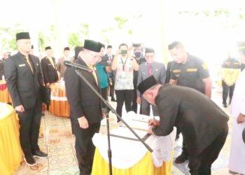 26 Pejabat Administrator dan Pengawas Lingkup Pemkab Kotabaru Dilantik, Siapa Saja Mereka?