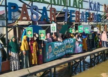 Warga Lok Baintan, Acil Acil Pasar Terapung Harapkan Gus Muhaimin Sebagai Presiden Republik Indonesia 2024