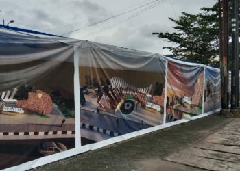 Cempaka Masih Sering Banjir, Proyek Tugu Nol Kilometer di Banjarbaru Pakai APBD Rp1,7 Miliar, Khalis : Kesannya Buru-buru!