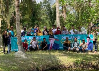 Petani Kolam Di Kecamatan Martapura Barat Deklarasikan Gus Muhaimin Sebagai Presiden RI