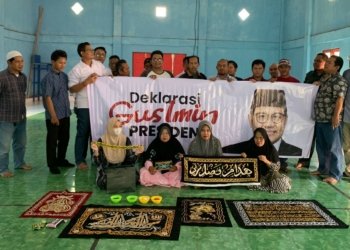 Komunitas Pengrajin Bordir Arguci Kampung Melayu Kabupaten Banjar Juga Deklarasikan Gus Muhaimin