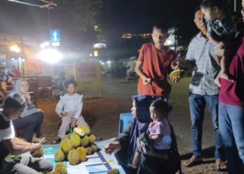 Pedagang Durian Mulai Padati PM Nor, Ahyani : Puncaknya Tahun Baru