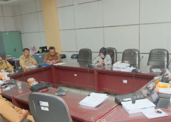 Komisi III DPRD Kabupaten Banjar Bahas Pembebasan Tanah Pembangunan Riam Kiwa
