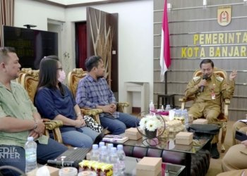 Kabel Listrik di Banjarbaru Masih Semrawut, Pemko Banjarbaru Coba Kaji Rencana Pasang SLUT