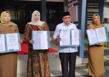 Pemerintah Kabupaten Banjar melakukan Penandatanganan Komitmen Bersama Terkait Transisi Dari PAUD Ke Sekolah Dasar