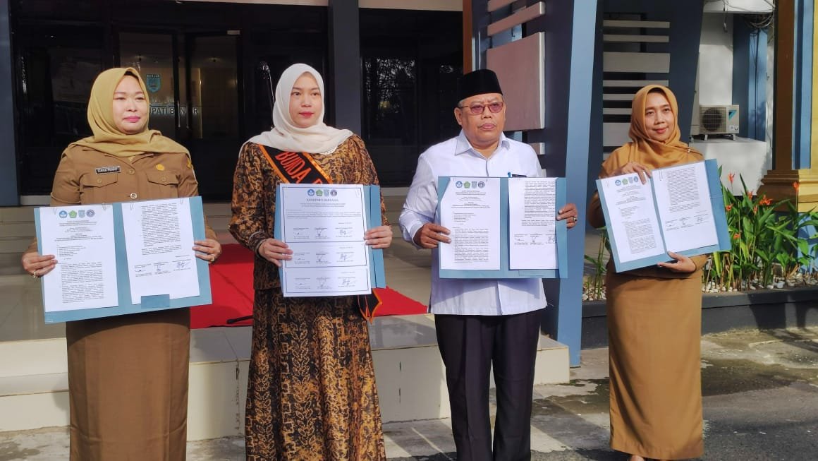 Pemerintah Kabupaten Banjar melakukan Penandatanganan Komitmen Bersama Terkait Transisi Dari PAUD Ke Sekolah Dasar