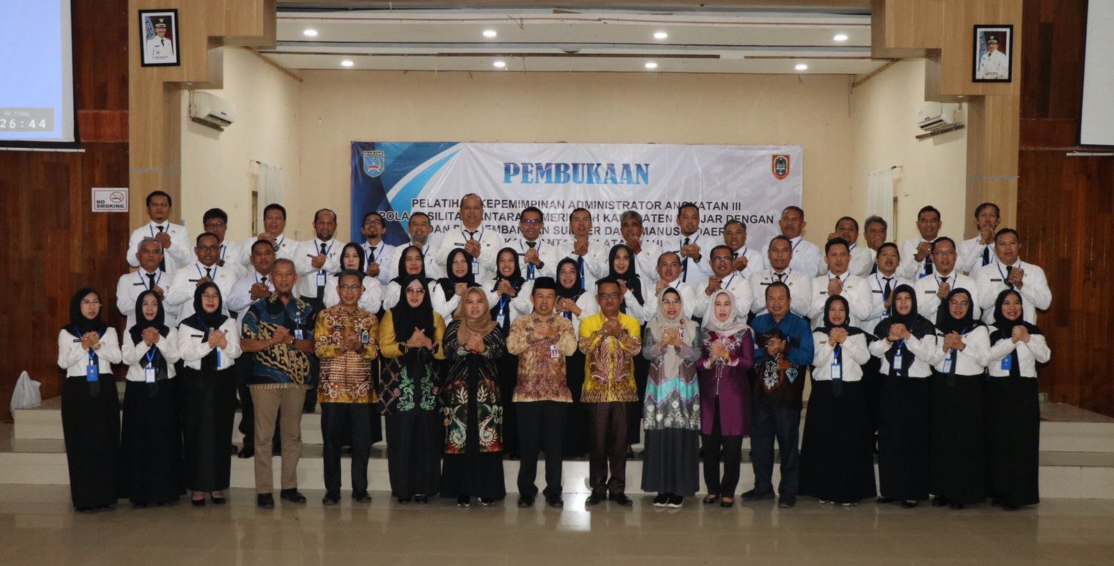 Pemerintah Kabupaten Banjar Menggelar Pelatihan Kepemimpinan Administrator