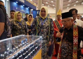 Wakil Presiden Republik Indonesia KH Ma’ruf Amin Berikan Semangat Ke Kabupaten Banjar