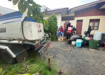Biasanya Panti Asuhan Puteri Muhammadiyah Beli Air Saat Kemarau, Ternyata Bisa Minta Dengan PMI Kabupaten Banjar Dan Gratis