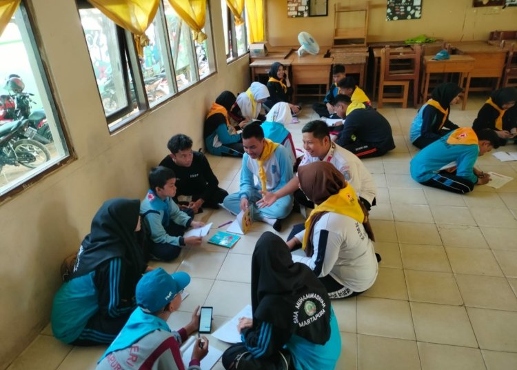 PMI Kabupaten Banjar Gelar Latihan Gabungan PMR Tingkat Madya Dan Wira