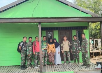 Karya Bakti TNI Kodim 1006/Banjar, Rumah Armayah Layak Huni