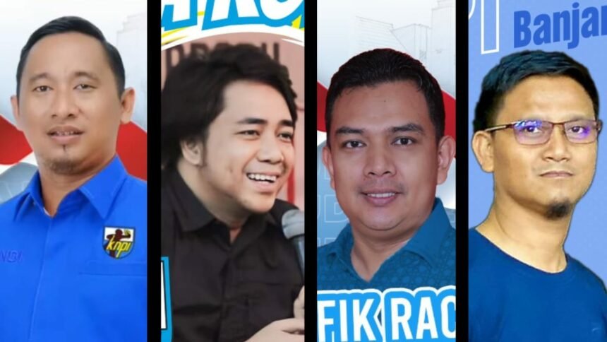 Fix! Fantastic Four Ini Mendaftar Sebagai Balon Pilek DPD KNPI Banjarbaru, OKP Masih Kecewa