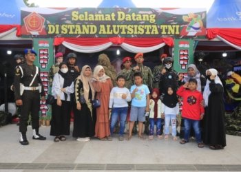 Stand Alutista Milik TNI Di Murjani Menjadi Perhatian Masyarakat