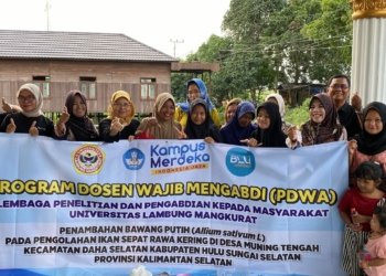 Tim Dosen Wajib Mengabdi FPK ULM Sharing Ilmu Tingkatkan Produk UMKM Warga Daha Selatan
