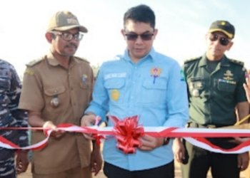 Turnamen Voli Pulau Laut Tengah Sambut Peringatan Kemerdekaan RI ke-78