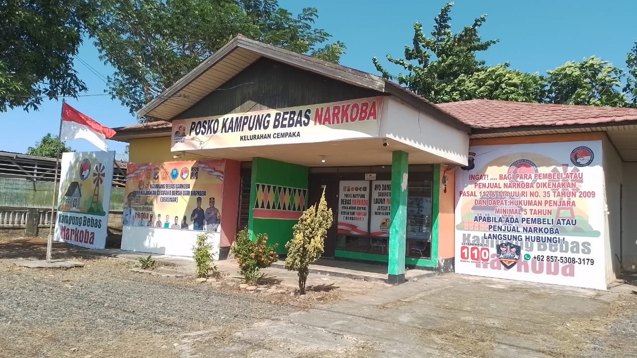 Polres Banjarbaru Bentuk Kampung Bebas Narkoba di Cempaka