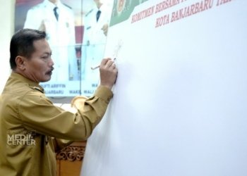 Prevalensi Stunting  di Kota Banjarbaru tahun 2022 Turun 4%
