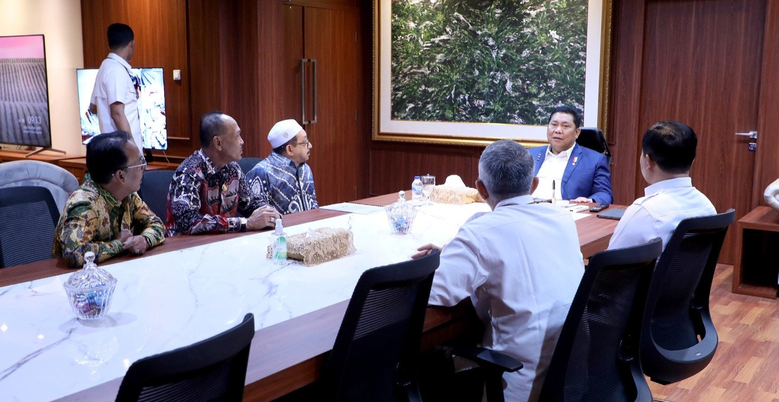 Peredaran Narkoba Masih Tinngi, Wakil Bupati Kabupaten Banjar Datangi BNN RI
