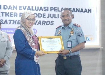 Lapas Kotabaru Raih Dua Penghargaan Sekaligus Dalam Pengelolaan Keuangan KPPN Awards 2023