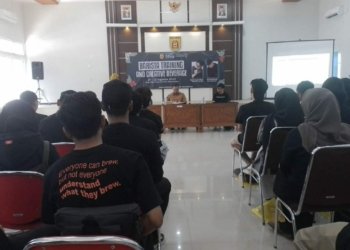 Puluhan Muda-mudi Ikuti Pelatihan Barista Training Beverage