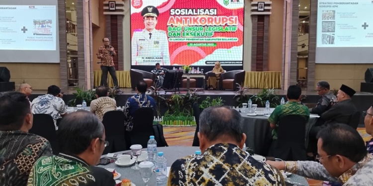 Balangan Jadi Perhatian KPK, Banyak Bangunan Aset Tanpa Sertifikat