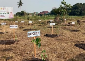 Polres Banjarbaru Tanam 3200 Pohon, Dalam Rangka?