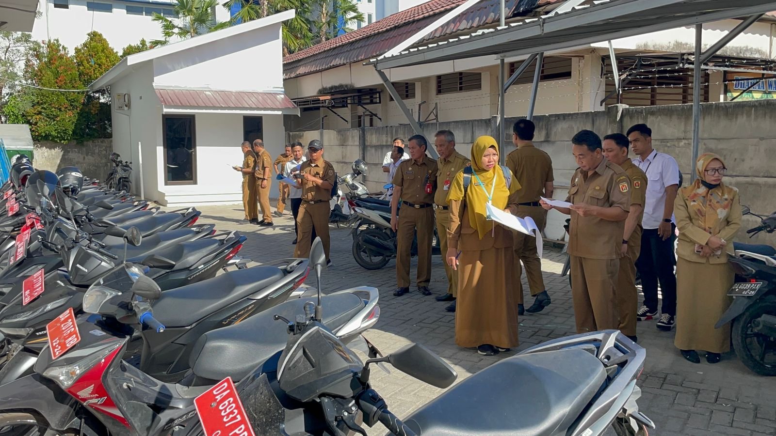 Sekda Sidak 5 SKPD di Banjarbaru : Pajak Mati, Tidak Terawat, Mesin Tidak Menyala