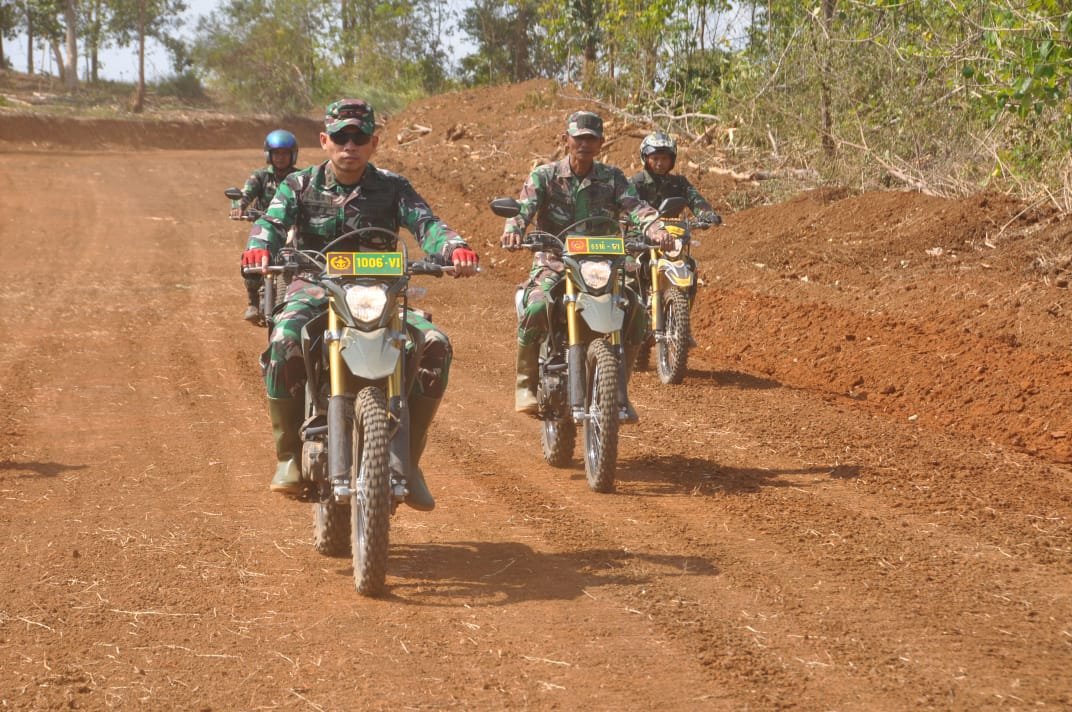 Pra TMMD Ke -118 Dimulai, Dandim 1006/Banjar Cek Lokasi Buka Jalan Untuk Warga