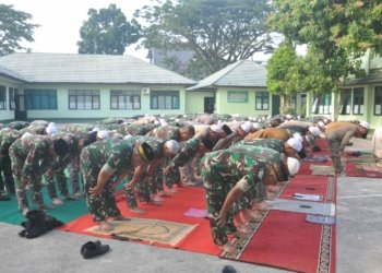Kodim 1006/Banjar Gelar Sholat Istighosah Minta Hujan Dan Doa Bersama 