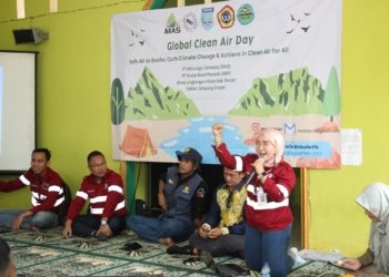 Peringati Hari Udara Bersih Dunia, PT MAS Dan PT BBP Gandeng DPRKPLH Kabupaten Banjar Edukasi Siswa SDN Bawahan Selan 05 Dan SMKN 1 Simpang Empat