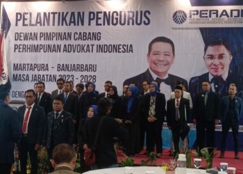 DPC PERADI Martapura – Banjarbaru Dilantik, Ketua Umum DPN Otto Hasibuan Tekankan Ini Kepada PERADI