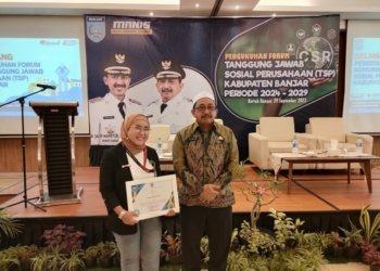 PT BBP Dan PT MAS Raih Penghargaan Bupati Banjar Atas Sinergi Tanggungjawab Sosial Perusahaan