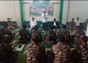 Asisten Pemerintahan dan Kesra Kabupaten Banjar Lepas 100 Anggota Banser Bertolak Ke Bangil