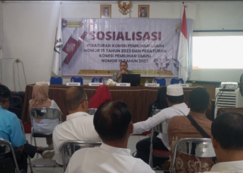 Sosialisasi PKPU Nomor 15 Dan 18, Abdul Muthalib: Wajib Punya Rekening Kampanye