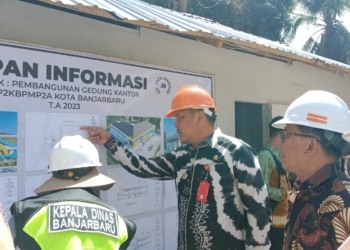 Monitoring Pengerjaan Bangunan Strategis, Walikota Banjarbaru; Jangan Lambat
